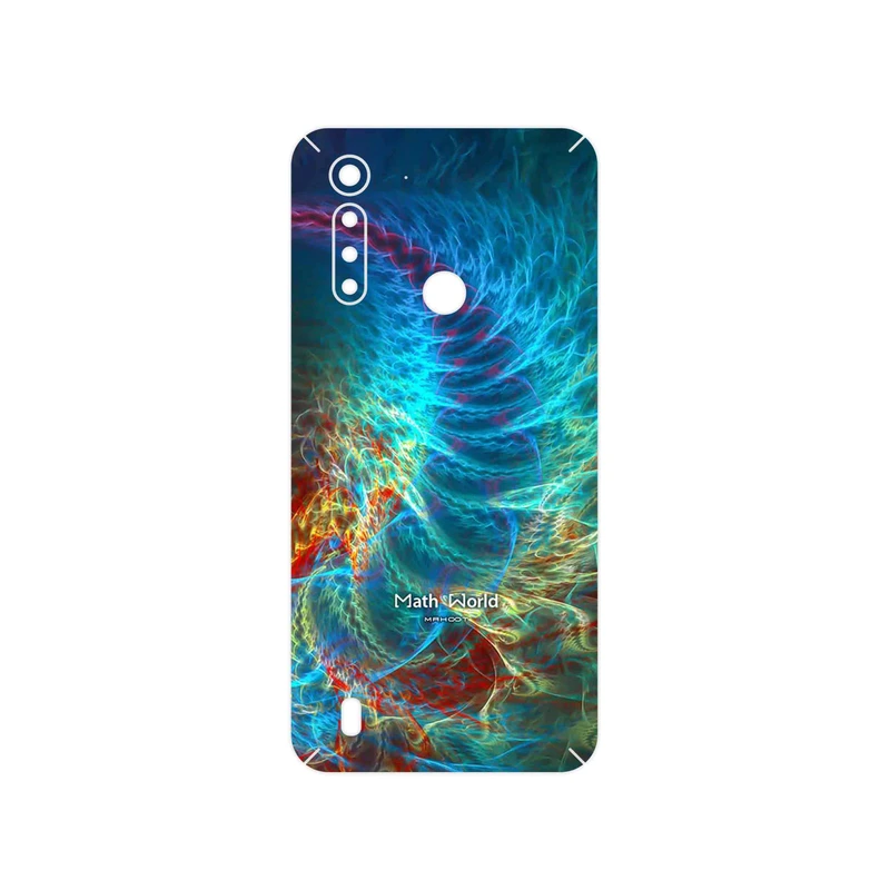 برچسب پوششی ماهوت مدل Mathematical Geometric Shape 1 مناسب برای گوشی موبایل موتورولا Moto G8 Power Lite
