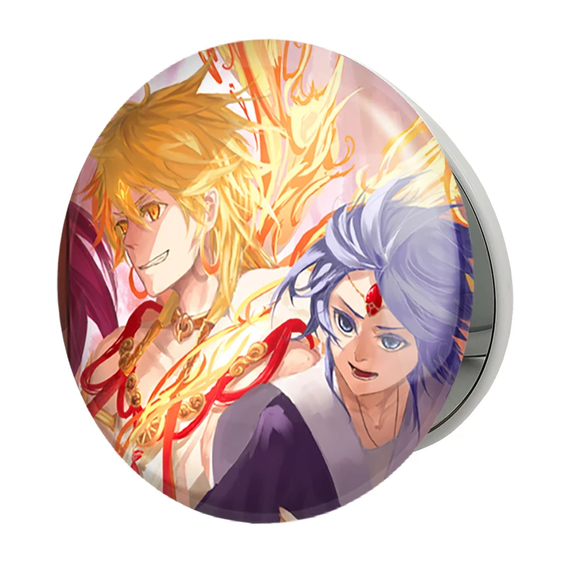 آینه جیبی خندالو طرح تیتوس انیمه ماگی هزارتوی سحر و جادو مدل تاشو کد 36081