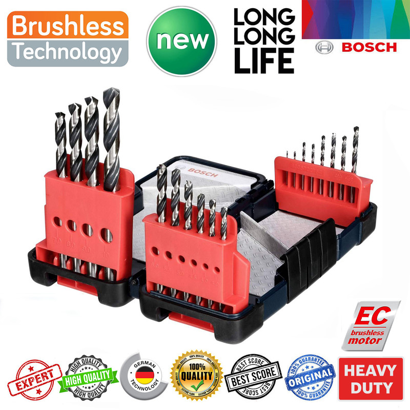 دریل پیچ گوشتی چکشی شارژی بوش مدل GSB 18V-50 EC brushless + 4 Extra