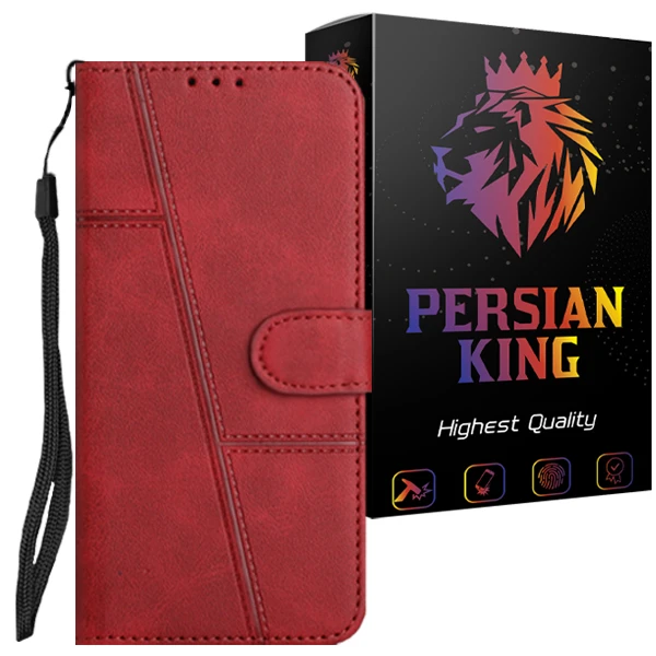 کیف کلاسوری پرشین کینگ مدل MGC22 مناسب برای گوشی موبایل شیائومی Redmi Note 11 4G Global / Note 11S 4G
