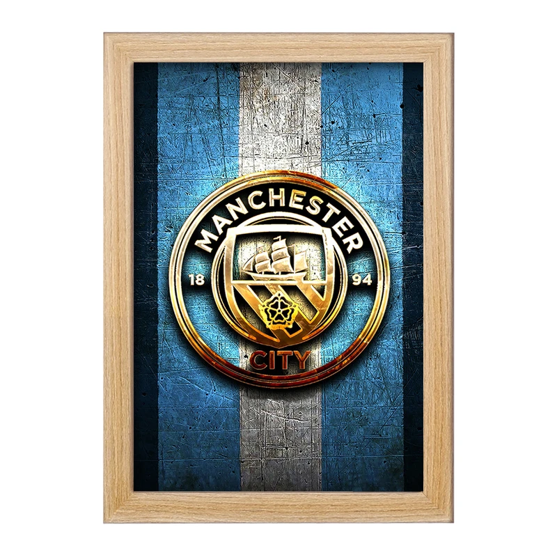 تابلو خندالو مدل باشگاه منچستر سیتی کد 26793