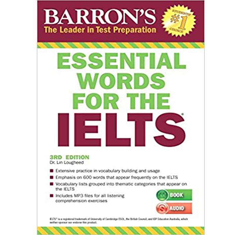 کتاب Essential Words for the IELTS اثر Lin Lougheed انتشارات هدف نوین