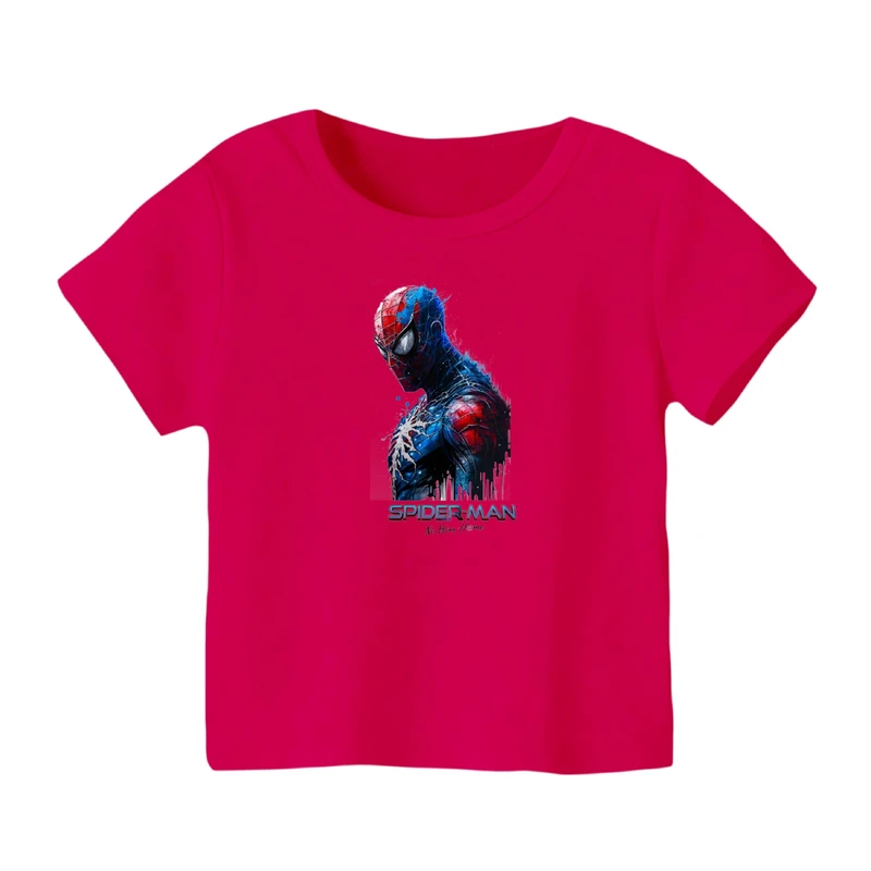 تی شرت آستین کوتاه بچگانه مدل مرد عنکبوتی کد ۳۱