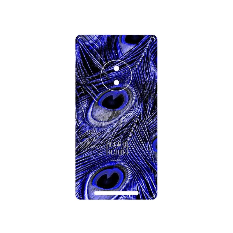 برچسب پوششی ماهوت مدل Purple Feather مناسب برای گوشی موبایل نوکیا Lumia 830