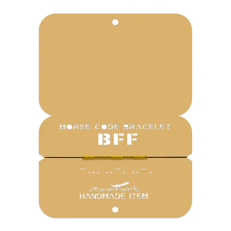 دستبند ماهوت مدل مورس کد دوست صمیمی تا ابد - G