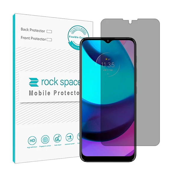 محافظ صفحه نمایش حریم شخصی راک اسپیس مدل HyPRV مناسب برای گوشی موبایل موتورولا Moto E20