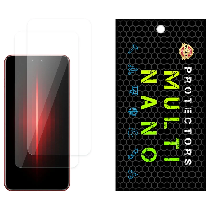محافظ صفحه نمایش شفاف مولتی نانو مدل X-S2N مناسب برای گوشی موبایل هوآوی Mate 60 RS Ultimate بسته دو عددی