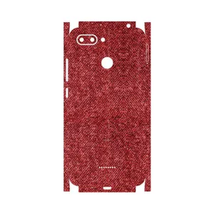 MAHOOT Fabric Texture 4-FullSkin Cover Sticker for Xiaomi Redmi 6