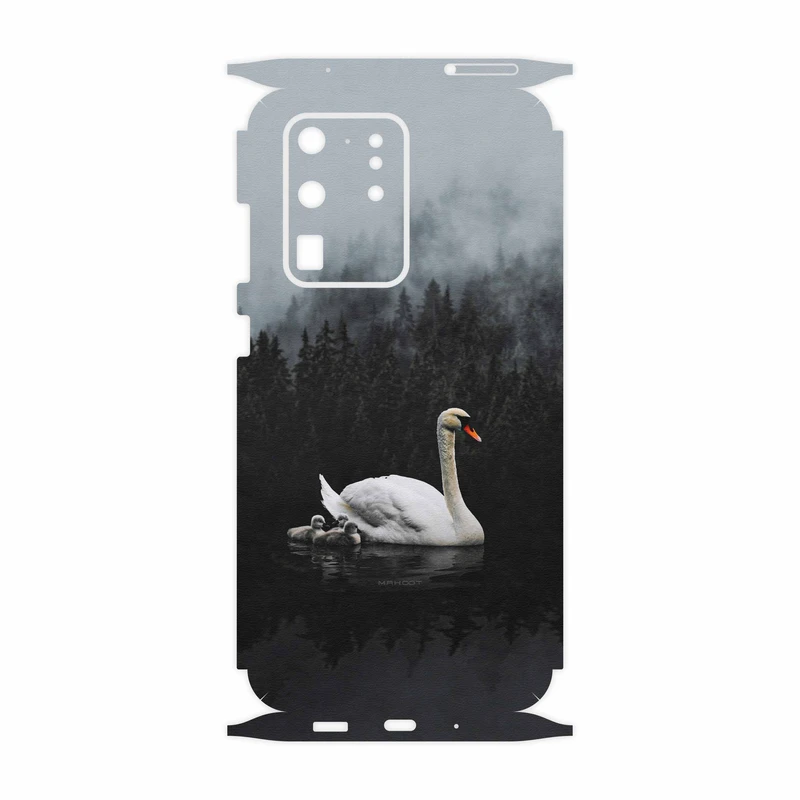 برچسب پوششی ماهوت مدل Swan Lake-FullSkin مناسب برای گوشی موبایل سامسونگ Galaxy S20 Ultra