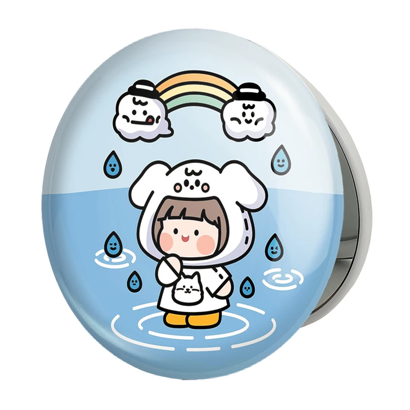 آینه جیبی خندالو طرح رورو جامپ مدل تاشو کد 27865 