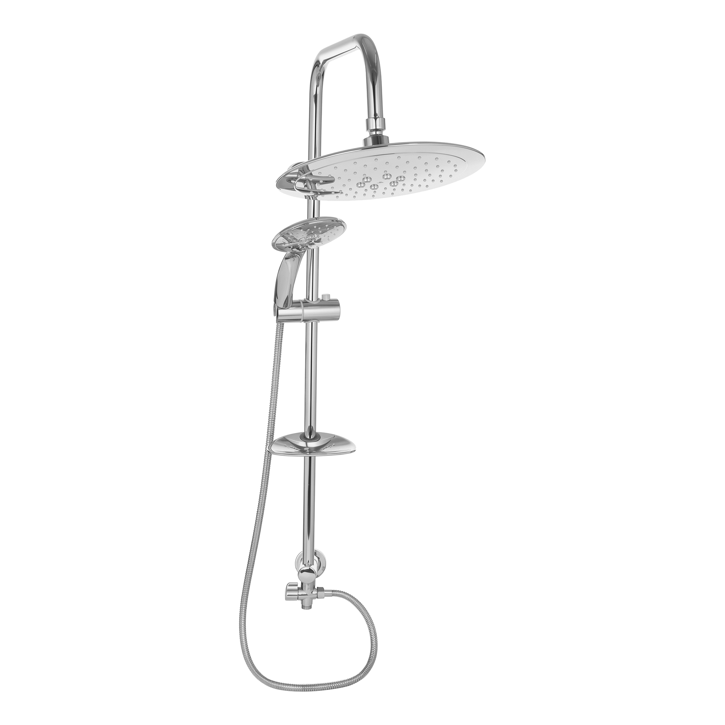 علم دوش حمام طرح گرد مدل  آب و هوا کد Aero5-Cpro