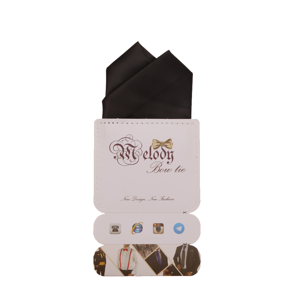 دستمال جیب مردانه ملودی مدل PS5108MSOblk