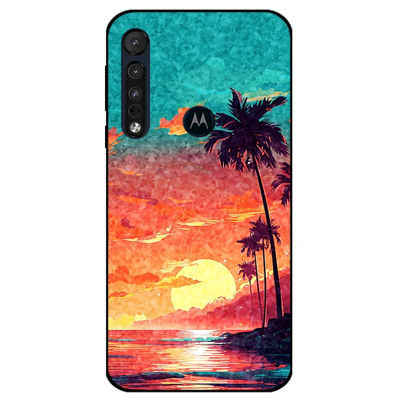 کاور مگافون طرح تابستان مدل 8000 مناسب برای گوشی موبایل موتورولا Moto One Macro / G8 Play