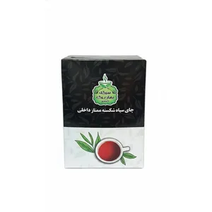 چای سیاه شکسته ممتاز ایرانی سرگل بهار برگ کیسم – ۴۰۰ گرم