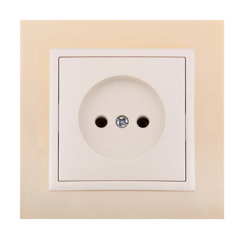 پریز برق ایفاپل مدل LOGUS90 METALLO کد 90910TOP/21121/90621