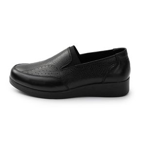 کفش طبی زنانه چرم عطارد مدل هالوکس والگوس چرم طبیعی کد SH371