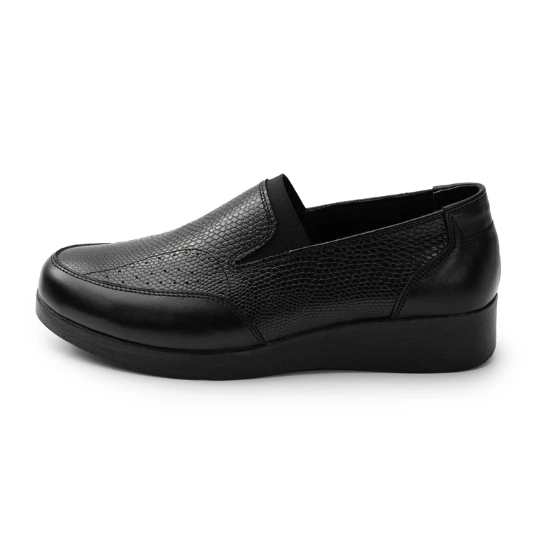 کفش طبی زنانه چرم عطارد مدل هالوکس والگوس چرم طبیعی کد SH371