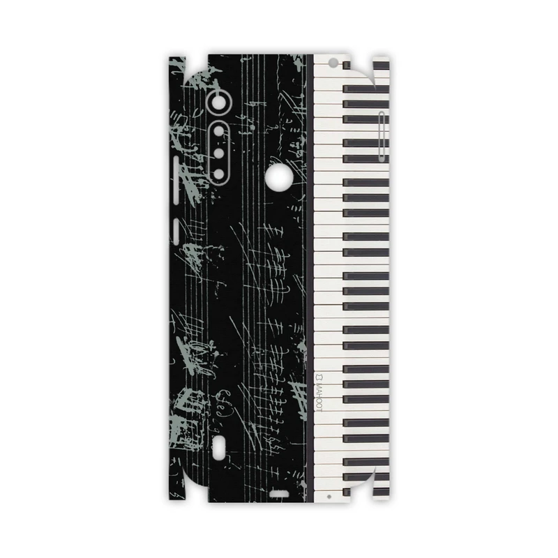 برچسب پوششی ماهوت مدل Piano-Instrument-FullSkin مناسب برای گوشی موبایل موتورولا Moto G8 Power Lite