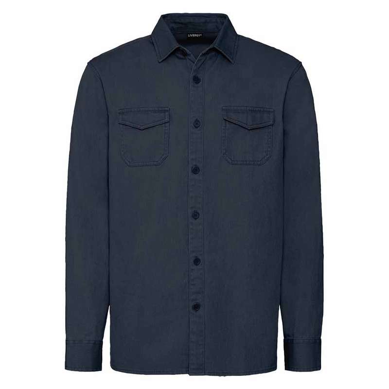 پیراهن آستین بلند مردانه لیورجی مدل جین HN745