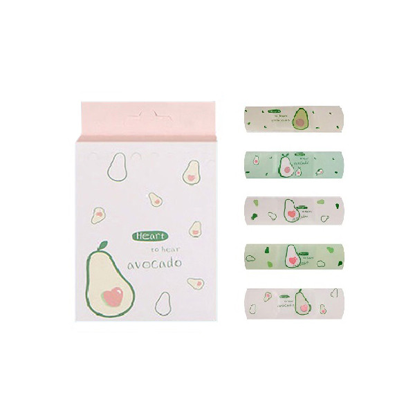 چسب زخم مدل heart to avocado مجموعه 20 عددی