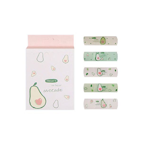 چسب زخم مدل heart to avocado مجموعه 20 عددی چسب زخم مدل heart to avocado مجموعه 20 عددی