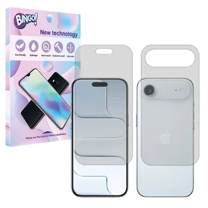 Bingo Tough model transparent screen protector suitable for Apple iPhone Air mobile phone along with the back protector