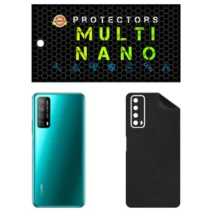 Multi Nano X-F1L Model Leather Rear Skin For Huawei Y7A Mobile Phone