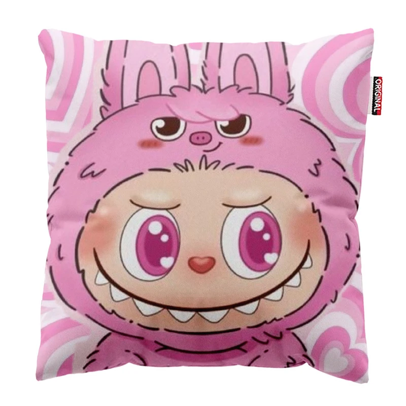 کوسن پاد آفرین طرح لبوبو کد 156 سایز 30*30 سانتی متر