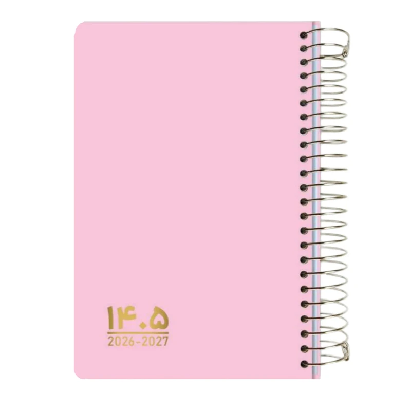 سررسید پالتویی سال 1405 مدل روزانه طرح پاستلی کد 1030