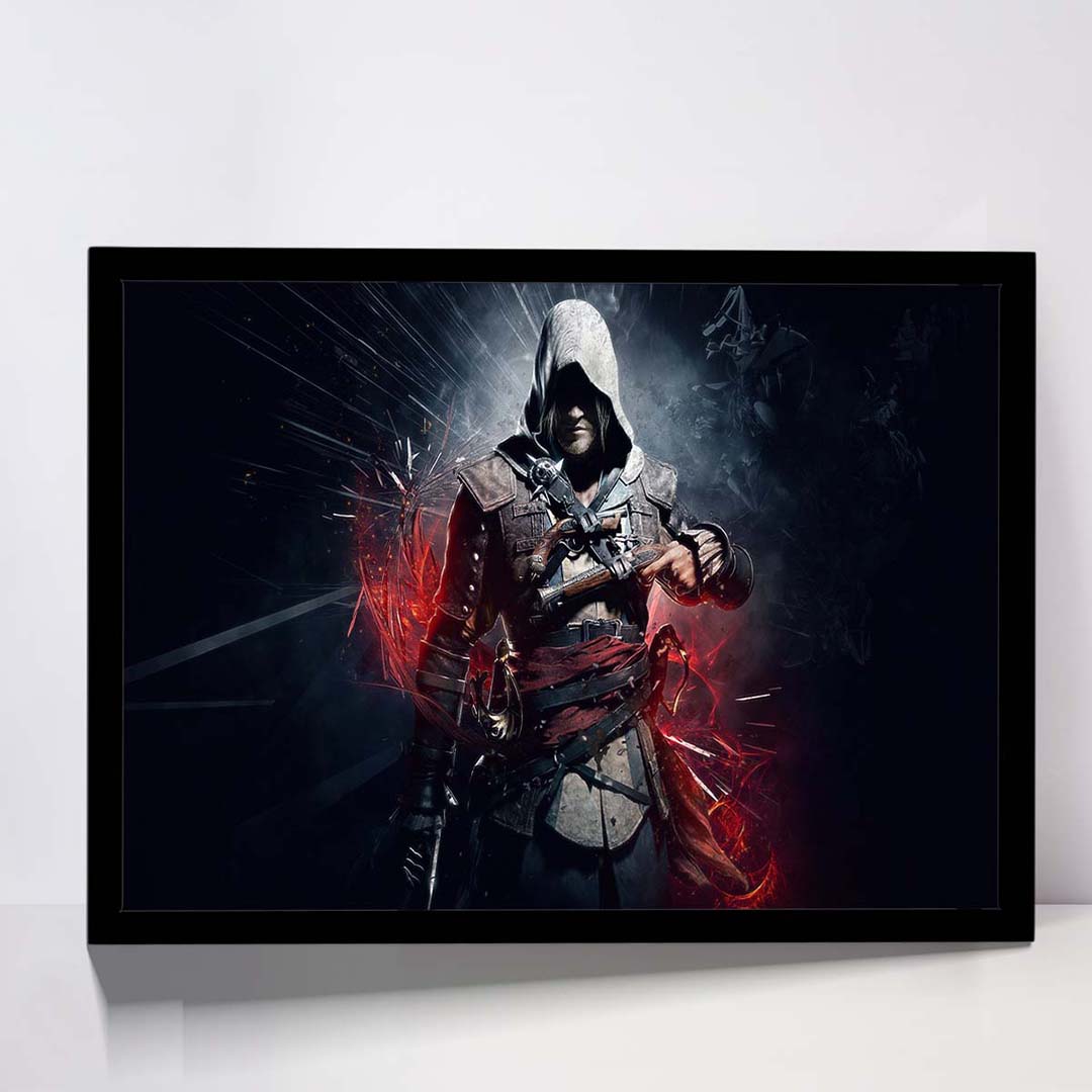 تابلو مدل assassins creed game    کد F-10034