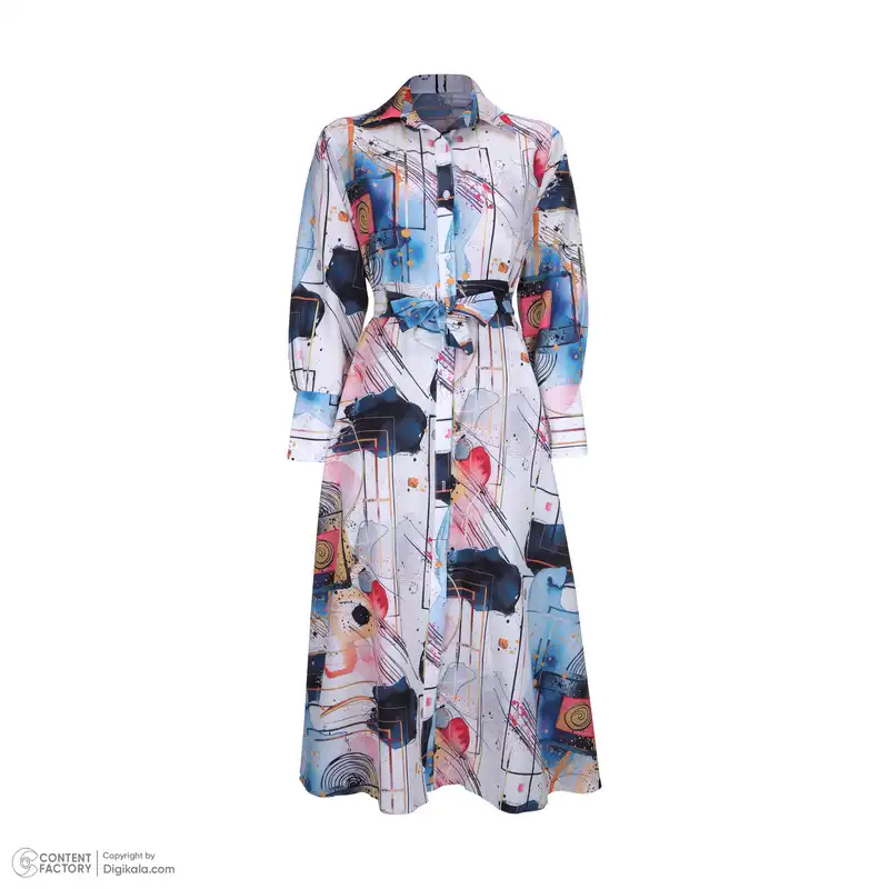 پیراهن زنانه مدل رنگین کد blrf102