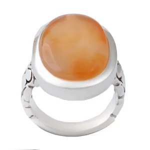 انگشتر نقره مردانه بازرگانی میلادی مدل عقیق یمنی کهنه رکاب دست ساز AM_2676