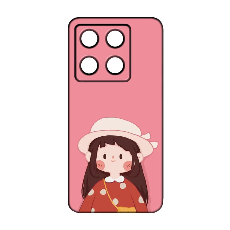 کاور طرح دخترانه کد 156 مناسب برای گوشی موبایل شیائومی 14T