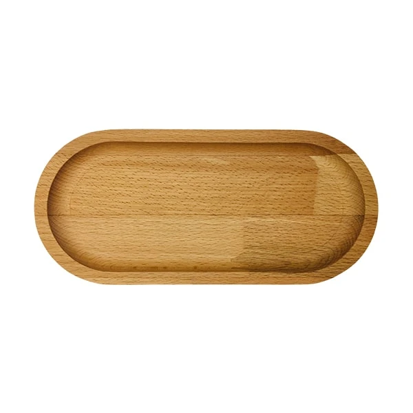 سینی چوبی  مدل بیضی کد 15