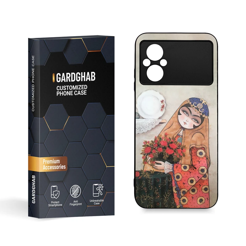 کاور گارد قاب مدل دخترانه مناسب برای گوشی موبایل شیائومی Poco M4 5G / M5 4G