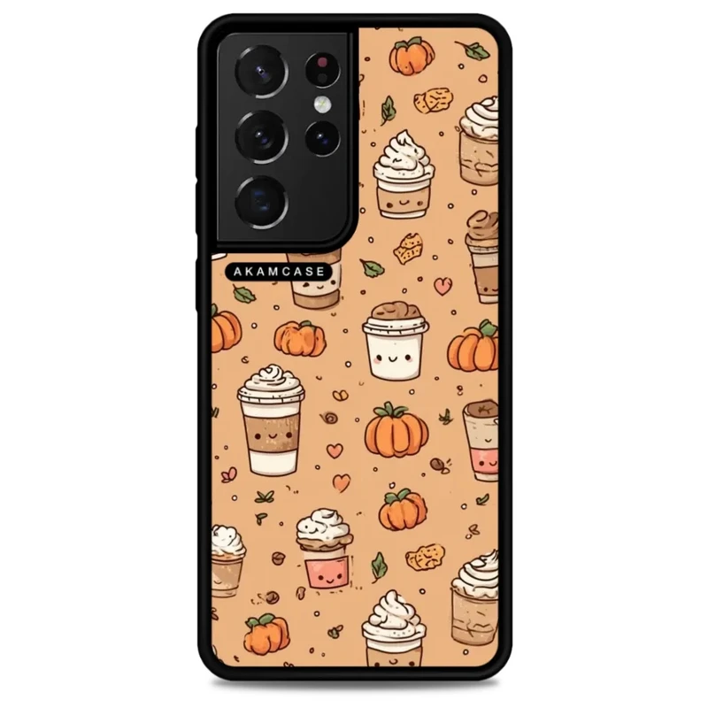 کاور آکام مدل AMC-WSGS21U-PUMPKIN-8 مناسب برای گوشی موبایل سامسونگ Galaxy S21 Ultra