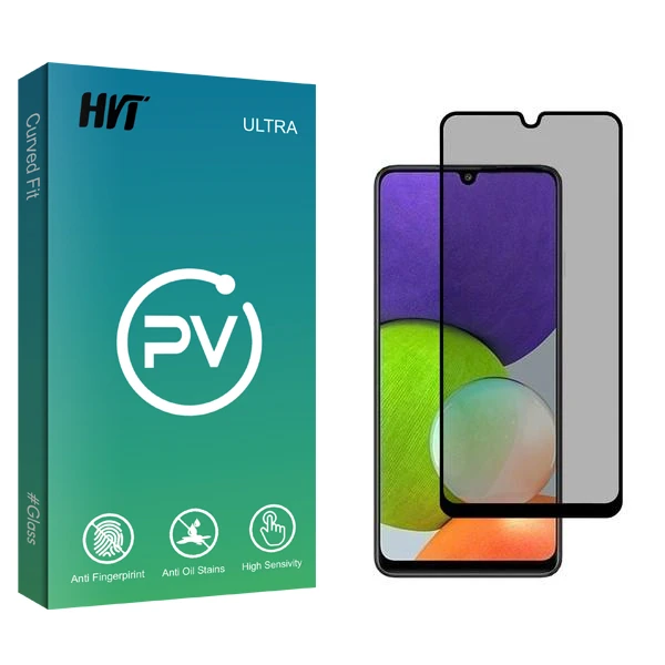 محافظ صفحه نمایش حریم شخصی اچ وی تی مدل PV2 مناسب برای گوشی موبایل سامسونگ Galaxy A22 4G