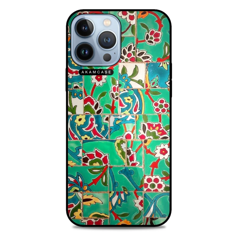 کاور آکام مدل AMC-WA13PROMAX-MOSAIC-14 مناسب برای گوشی موبایل اپل iPhone 13 Pro Max