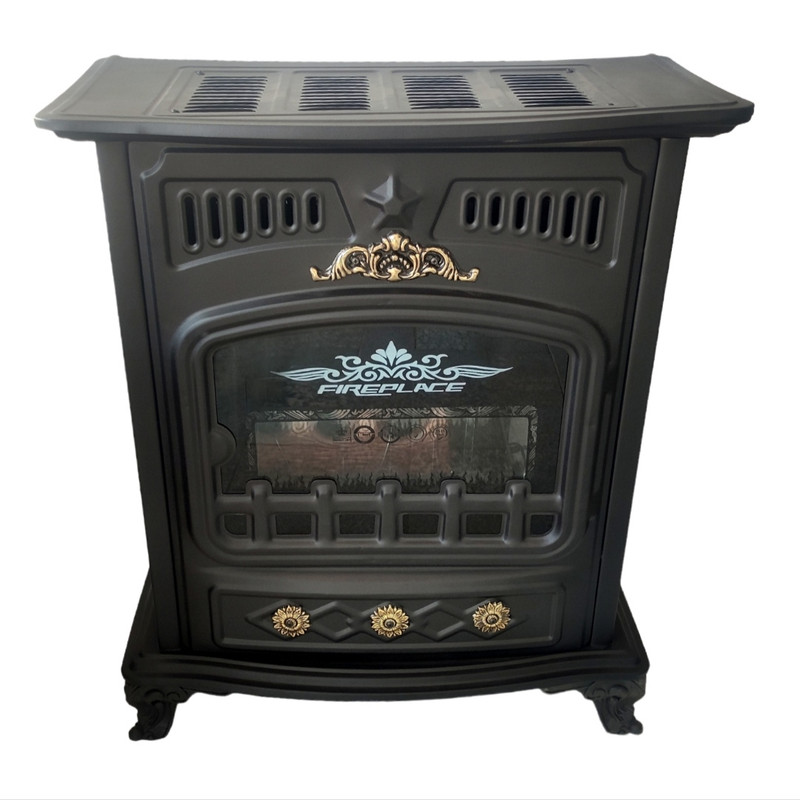 بخاری گازی سایلان افروز مدل شومینه پایه دار 24 هزار