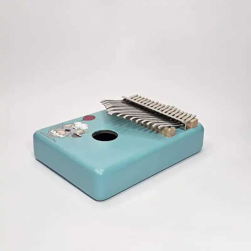 کالیمبا مدل حفره دار چوبی طرح نقاشی کد KZP-CH 3