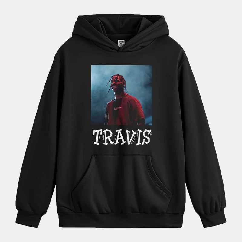 هودی مردانه باهرپوش شرق مدل استایل استریت هیپ هاپ ترویس اسکات کد z528