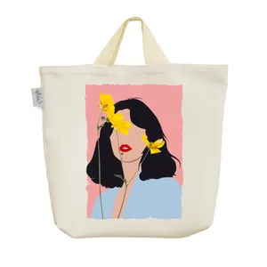 ساک خرید خندالو مدل دخترانه کد 5187