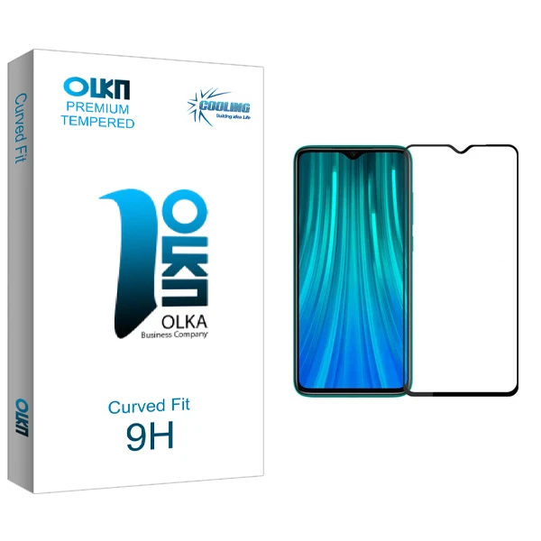 محافظ صفحه نمایش کولینگ مدل Olka glass مناسب برای گوشی موبایل Redmi note8 pro