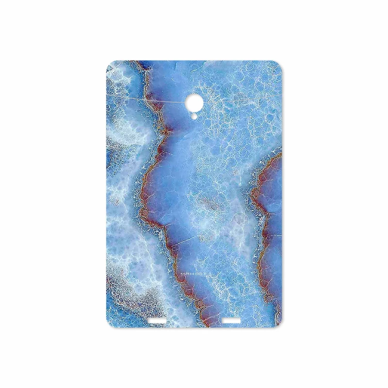 برچسب پوششی ماهوت مدل Blue Ocean Marble مناسب برای تبلت وریکو Unipad