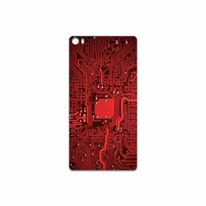 MAHOOT Red Printed Circuit Board Cover Sticker for Huawei P8 Max