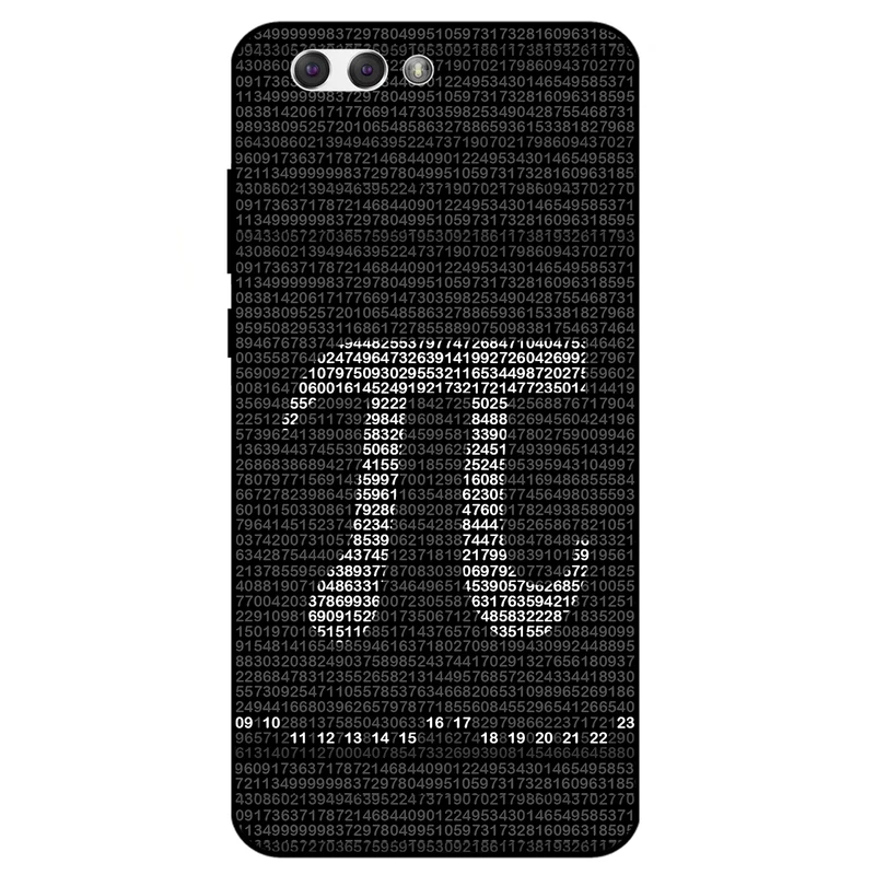 کاور مگافون طرح عدد پی مدل 7240 مناسب برای گوشی موبایل ایسوس Zenfone 4 Max / ZC520KL