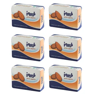 صابون بچه فیروز مدل A1 وزن 120 گرم بسته 6 عددی