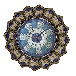 ساعت خاتم کاری طرح تذهیب کد A4