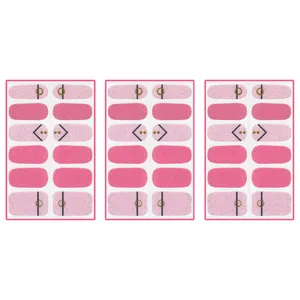 استیکر طراحی ناخن مدل H48 مجموعه 3 عددی