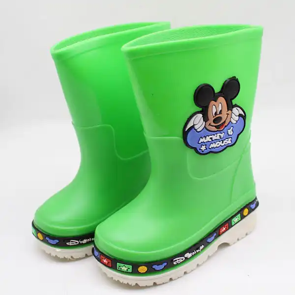 چکمه دخترانه مدل میکی موس کد 1271-GN